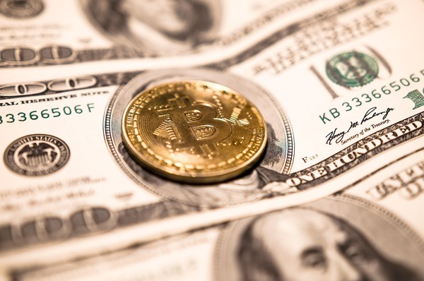 Bitcoin symbol representing public blockchain transparency